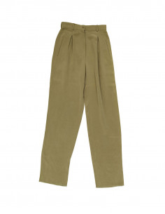 Calvin Klein women's silk tailored trousers