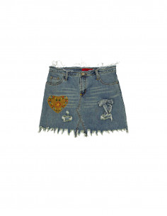 TMX 201 Jeans moteriškas denim sijonas