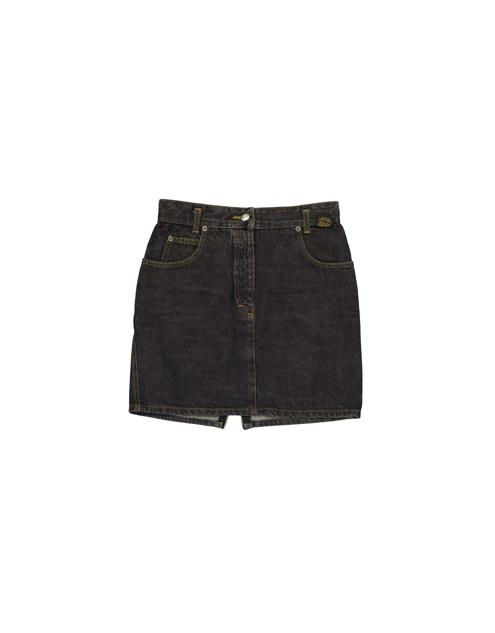 Harley Davidson moteriškas denim sijonas
