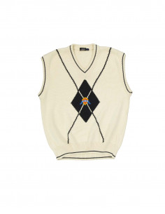 Vintage men's knitted vest