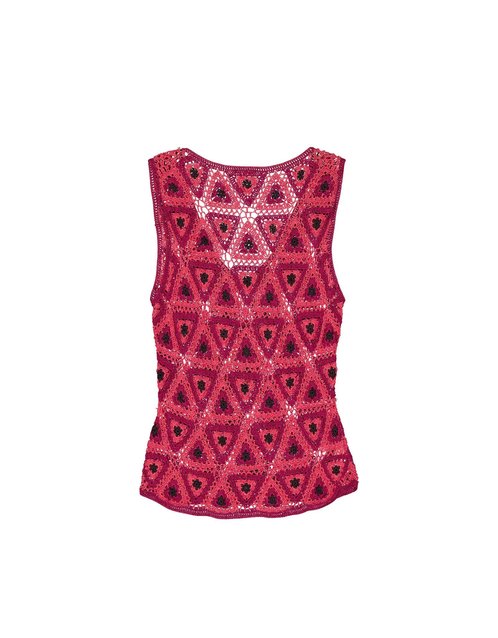 Asymmetrical Tunic - Stripe Color Block Soft Knit