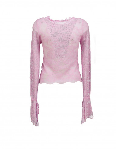 売れ筋商品|||ヴィンスカムート カットソー トップス レディース Women's Solid-Color Off-the-Shoulder Button Blouse Classic Na Vintage women's blouse