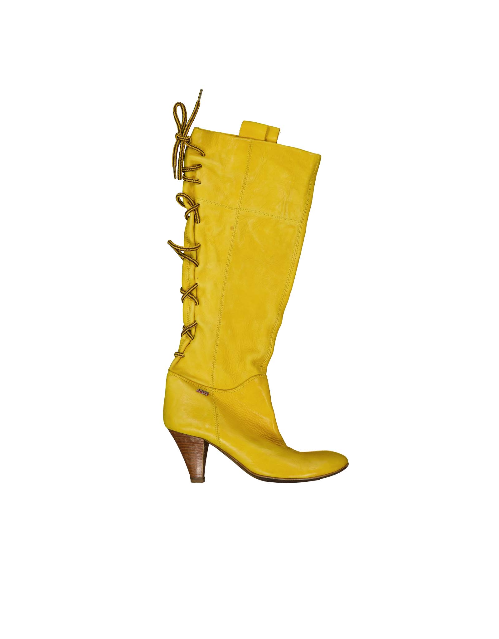 Miss Sixty women's real leather knee high boots