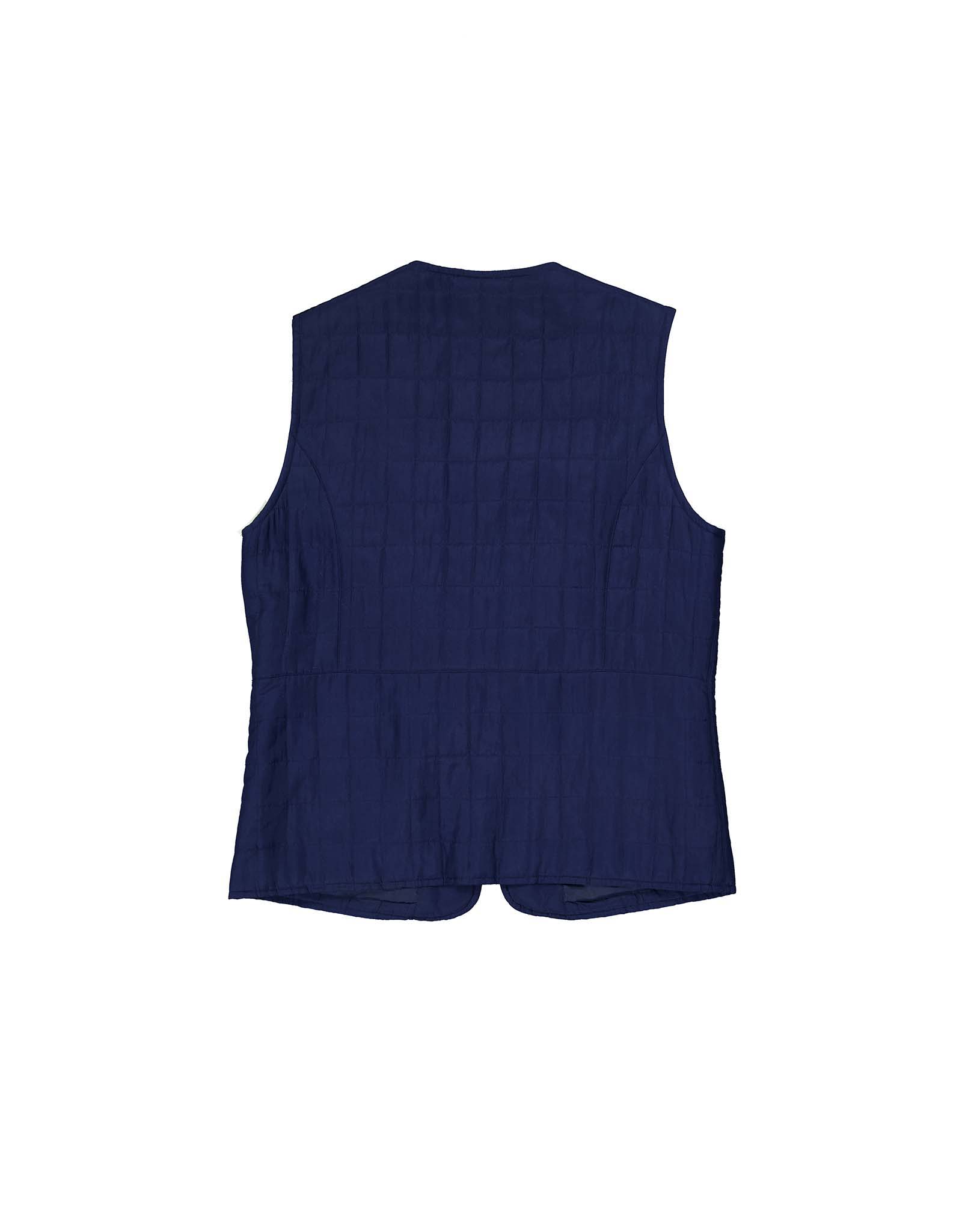 Yoli / Silk wrap vest