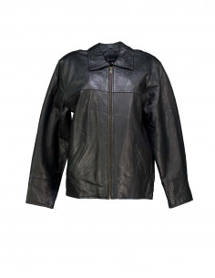 Zahra's men's real leather jacket