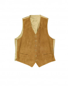 Burberry men's suede leather vest - Main Image