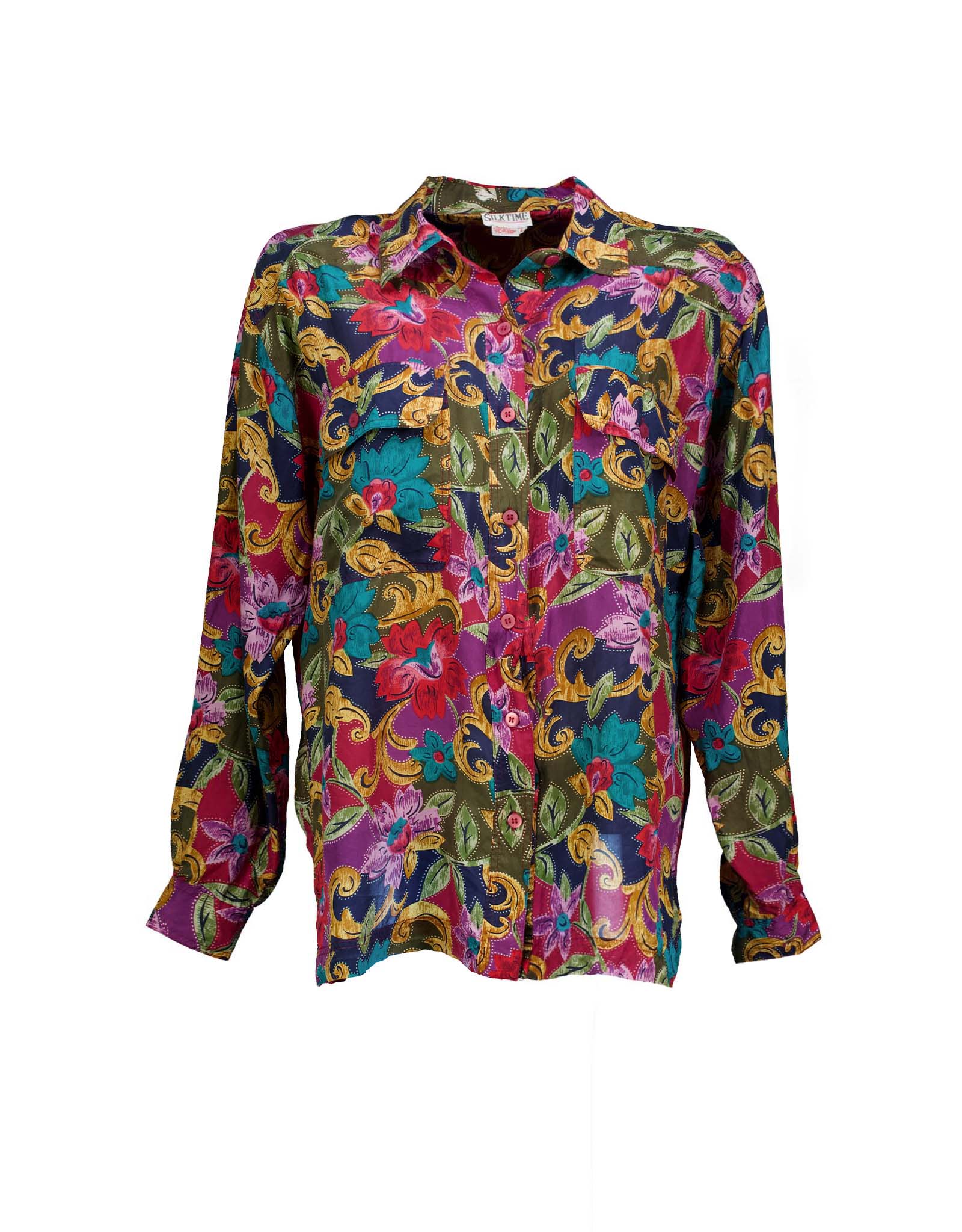 トップス antique Rumania blouse Vintage Romanian Embroidered Blouse C. 1930 - T.XS/S
