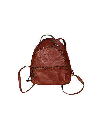 Fossil women's real leather backpack