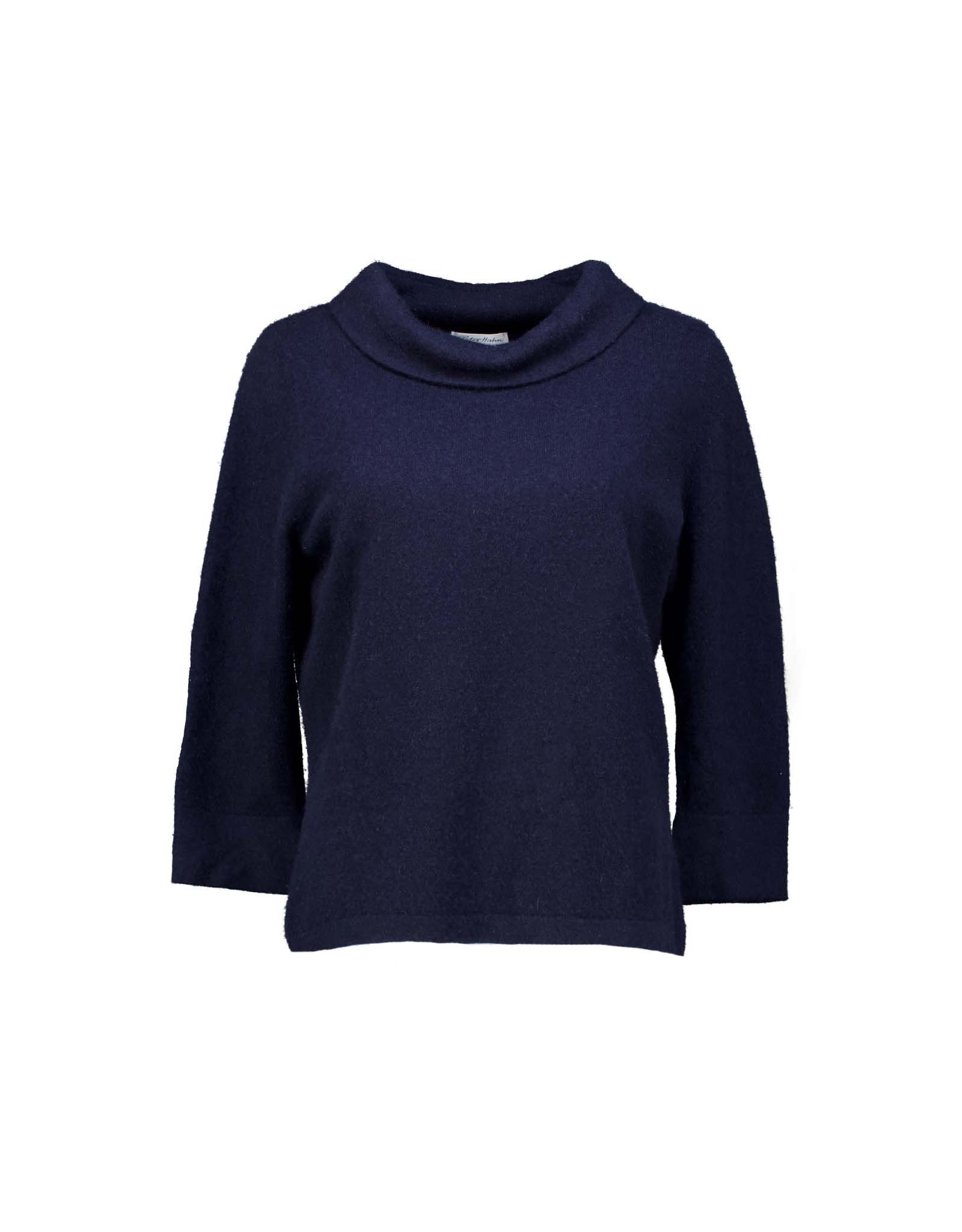 Peter Hahn women's roll neck cashmere sweater