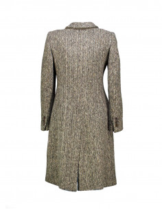 ARMANI COLLEZIONI グレー ラビットファーコート サイズ40 Armani Collezioni women's coat