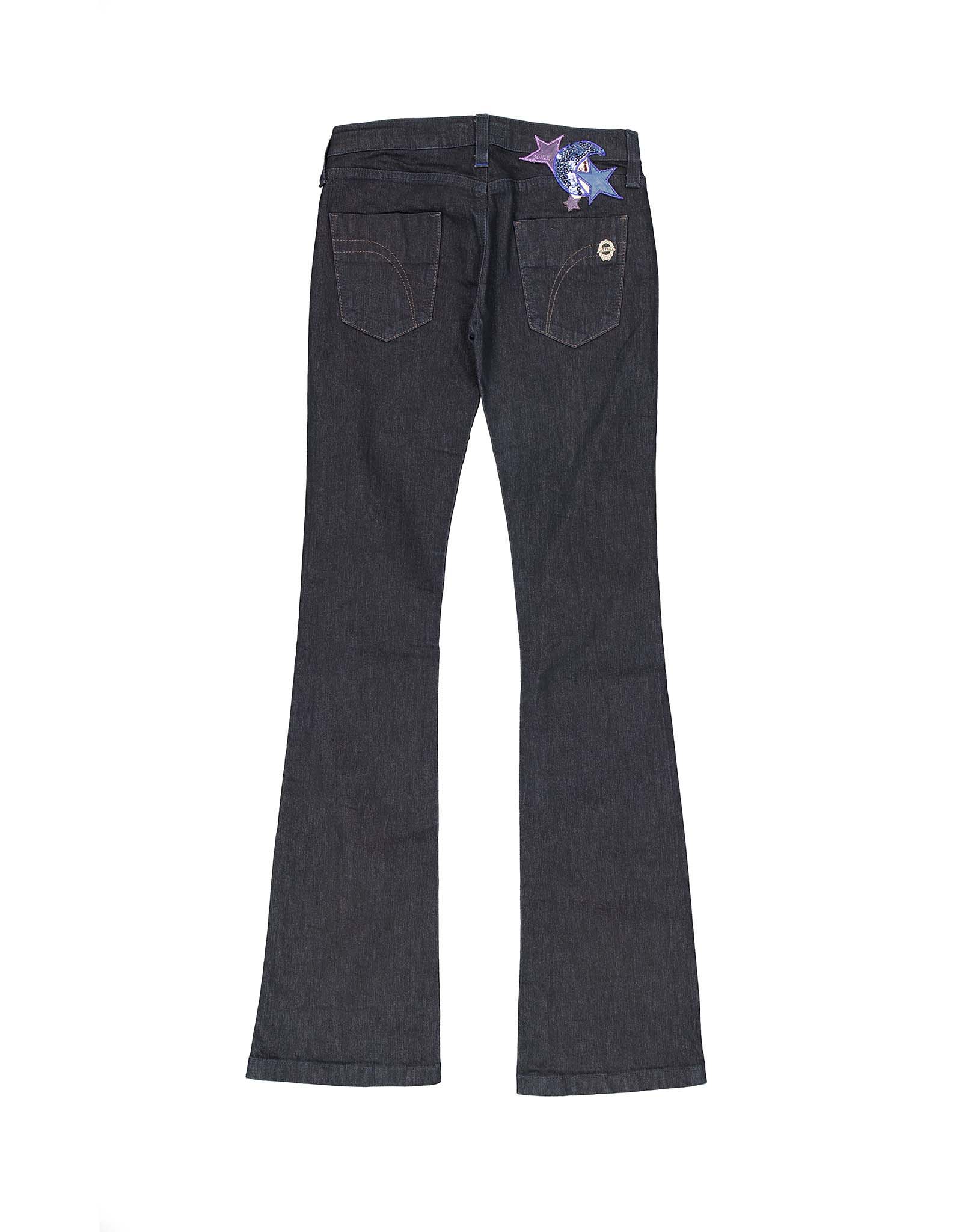 Jeans Femme KILLAH Marylin W 32 IT 46 Gris Denim Élastique Taille Basse