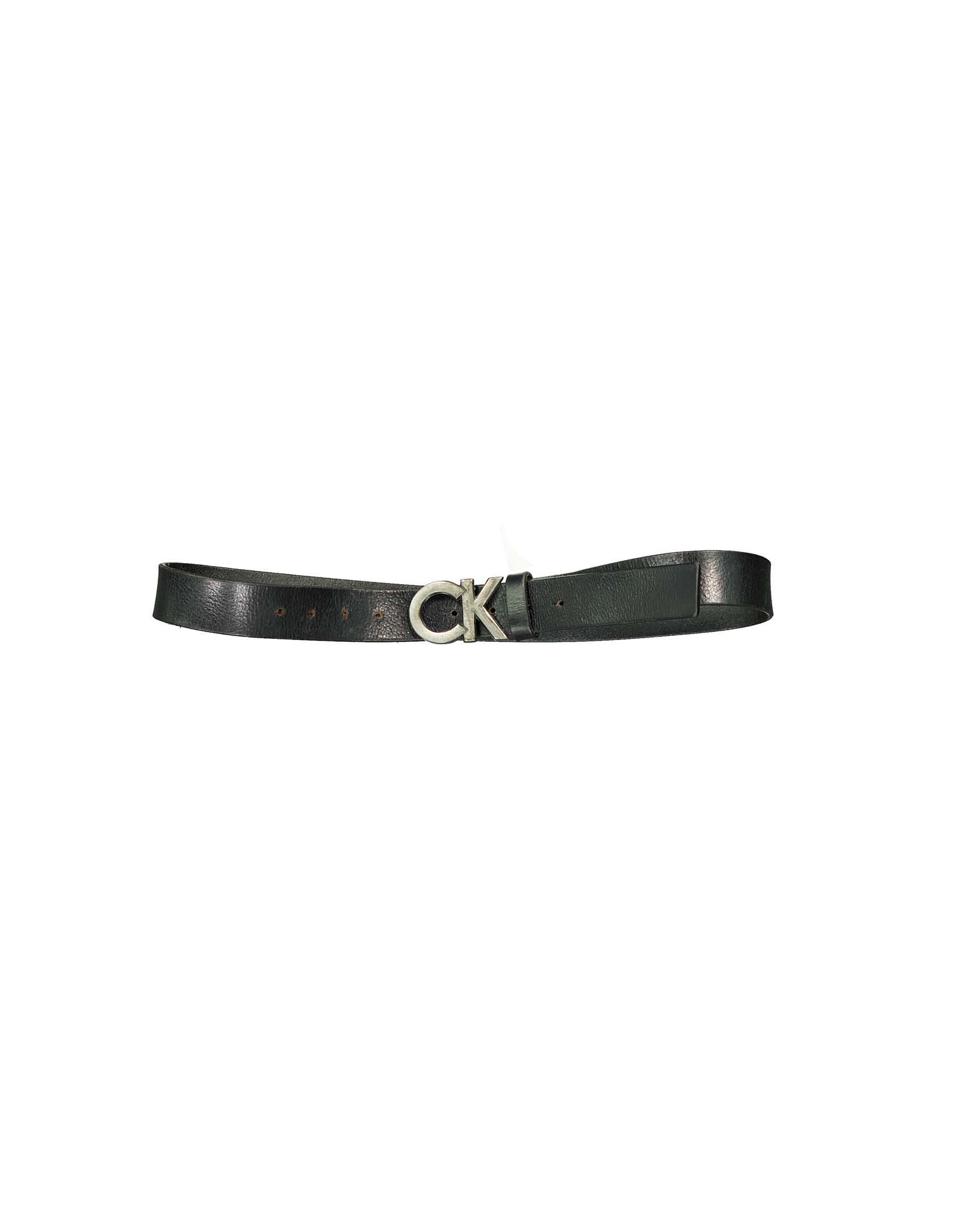 Calvin Klein women's real leather belt