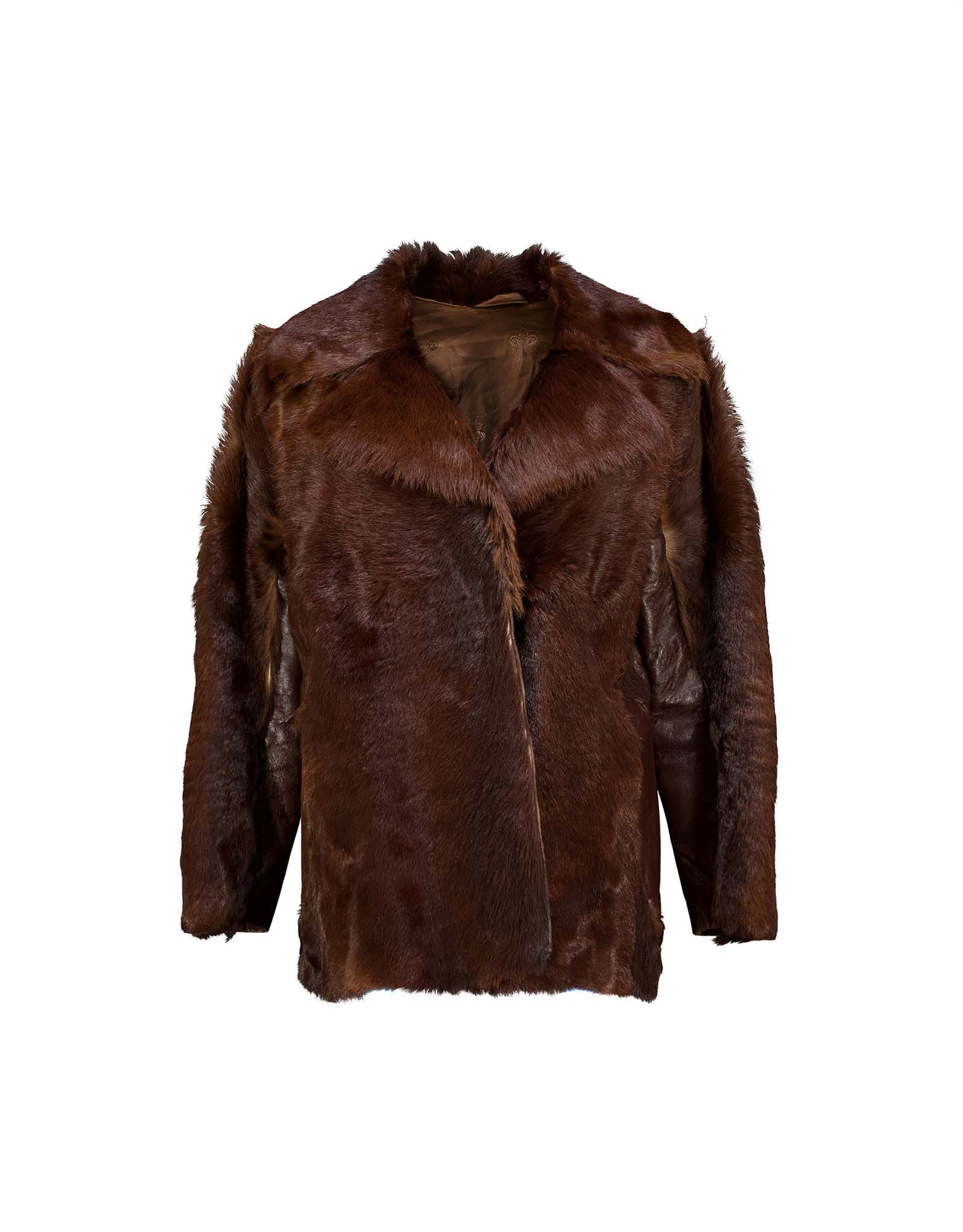 Vintage women's fur jacket