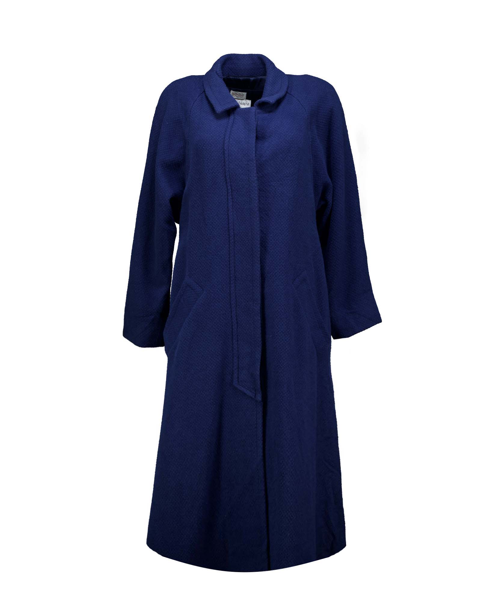 Yves Saint Laurent women's wool coat