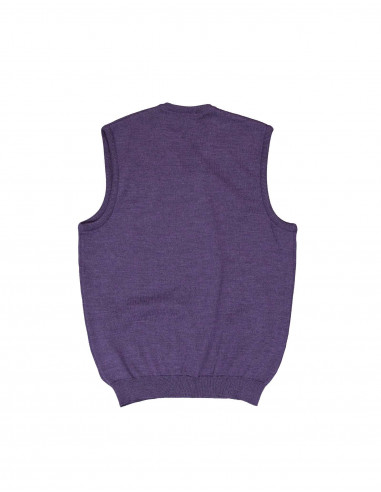 Lacoste men's wool knitted vest