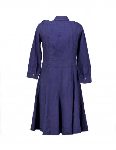 Ralph Lauren women's blue linen dress