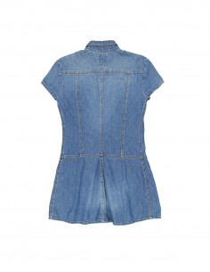 Diesel vintage women's 90's blue cotton denim dress