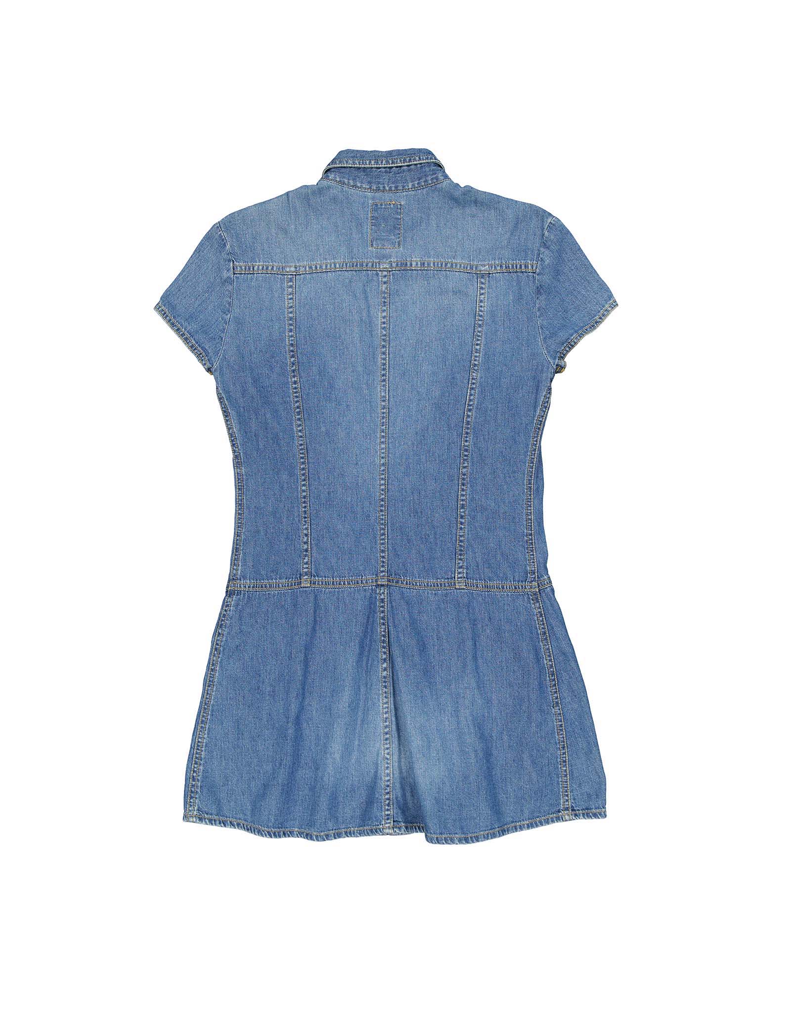 Diesel vintage women's 90's blue cotton denim dress Diesel vintage women's 90's blue cotton denim dress