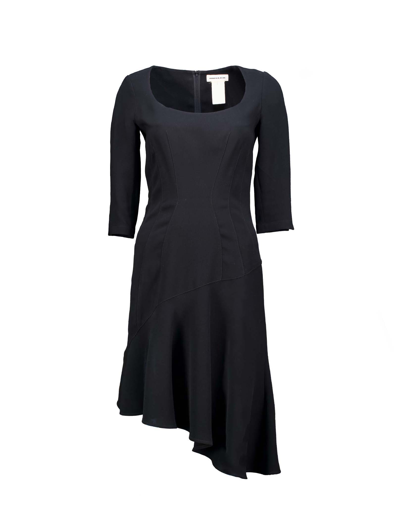Mugler women's black dress