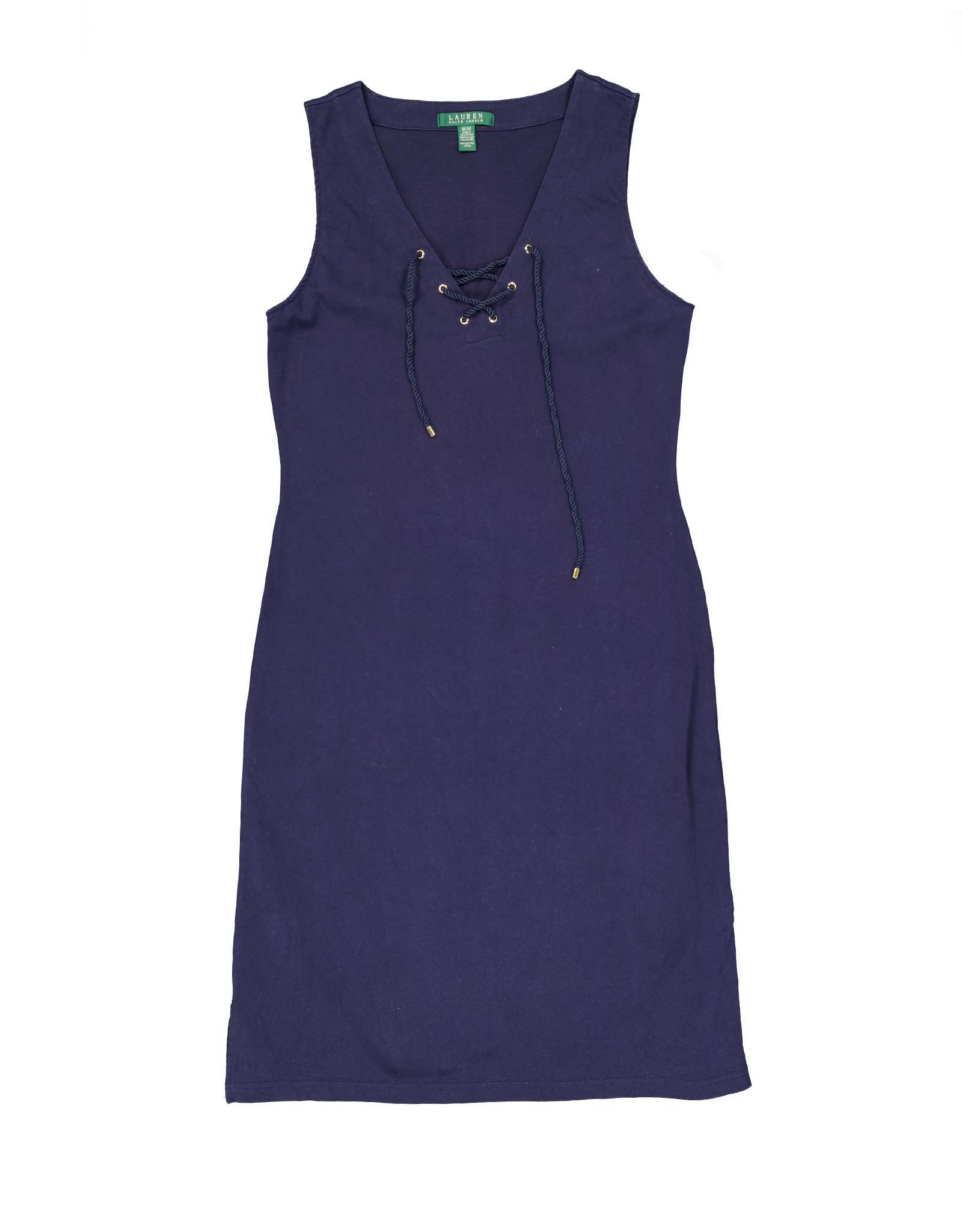 Ralph Lauren women's blue cotton dress