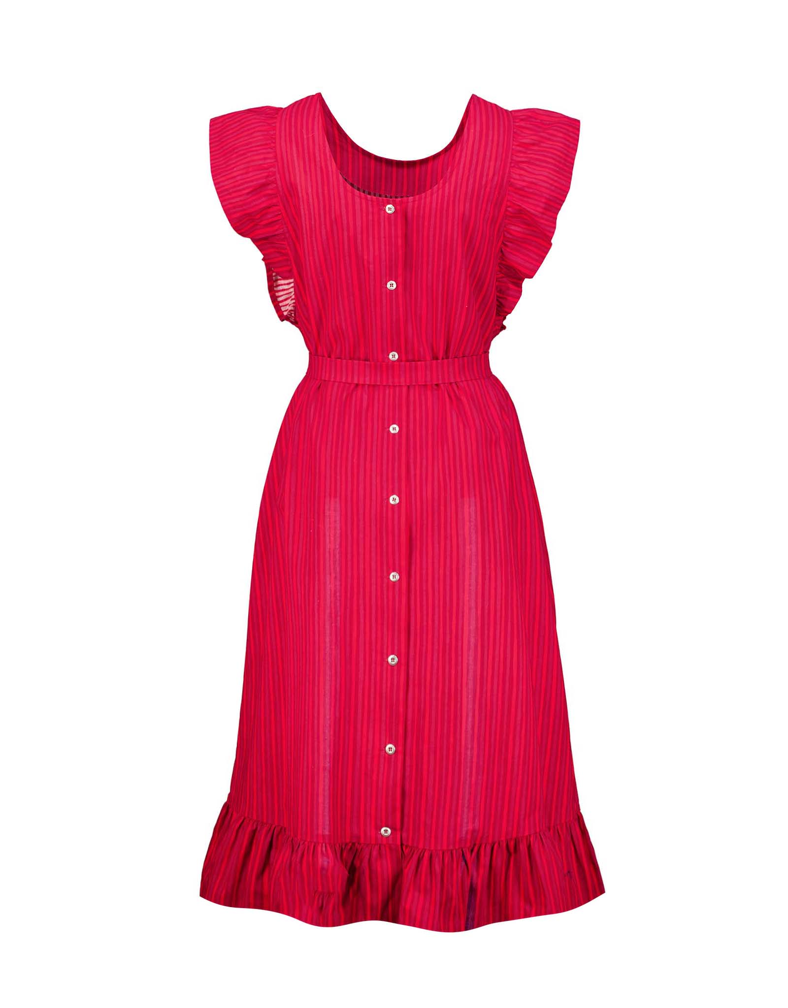 strapless open back dress Quinn Wrap Midi  Poppy Red Satin Christmas Party Dress  PASDUCHAS
