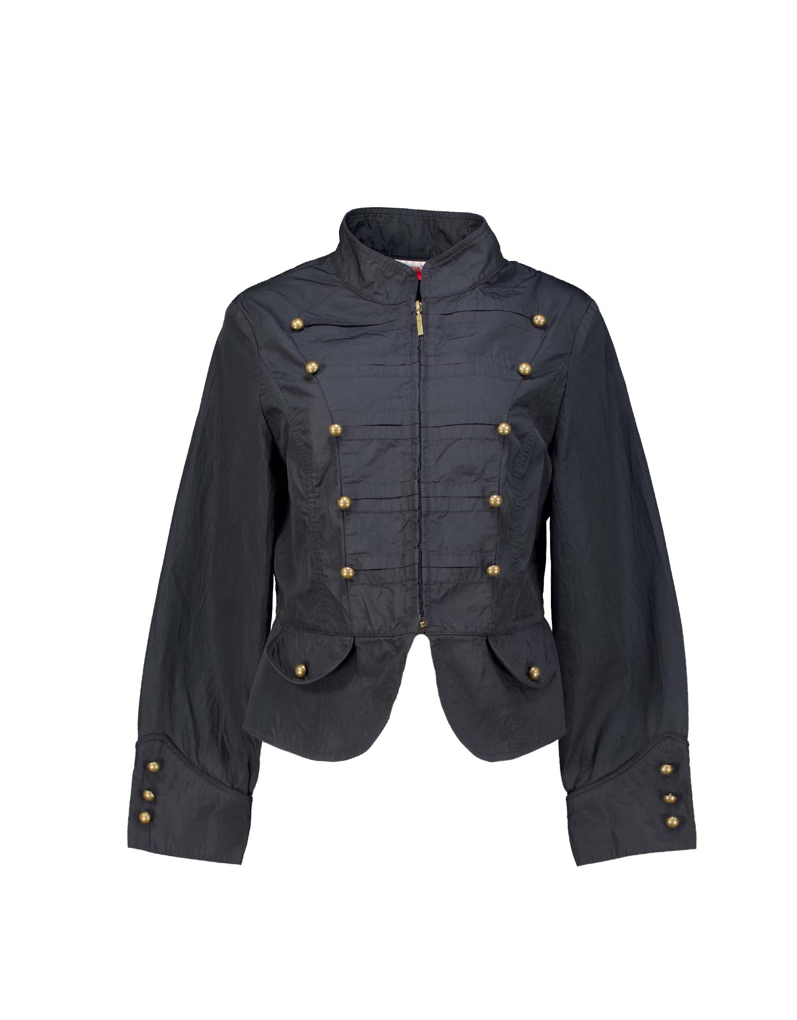 Cilena vintage women's 00's black Y2K napoleon blazer