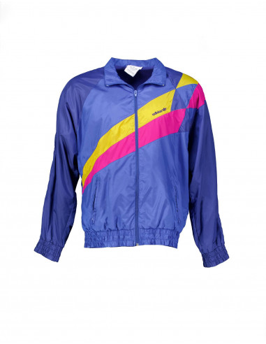 Adidas vinatge men's 90's blue sport jacket