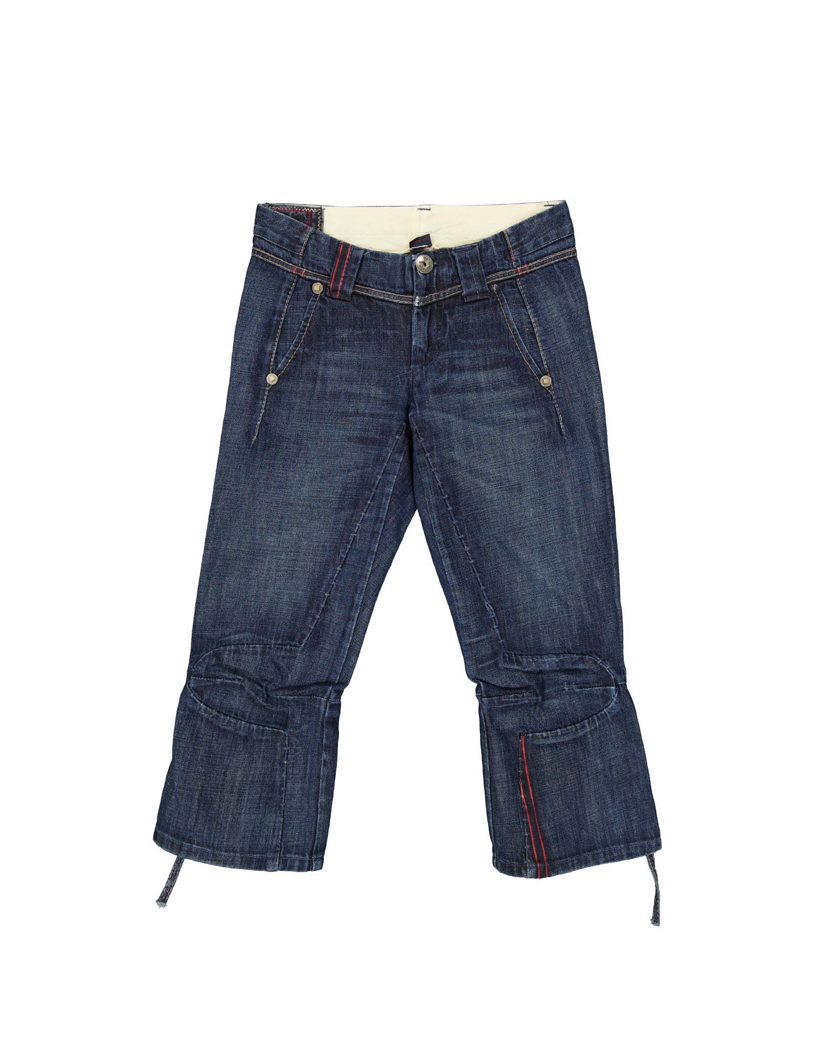 Marithe Francois Girbaud vintage women's 00's blue cotton Y2K