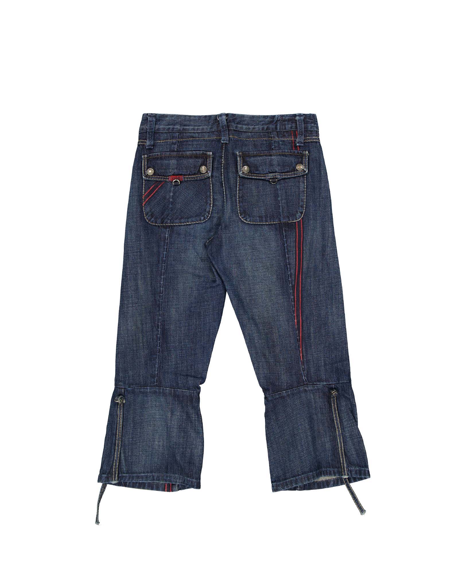 Marithe Francois Girbaud vintage women's 00's blue cotton Y2K