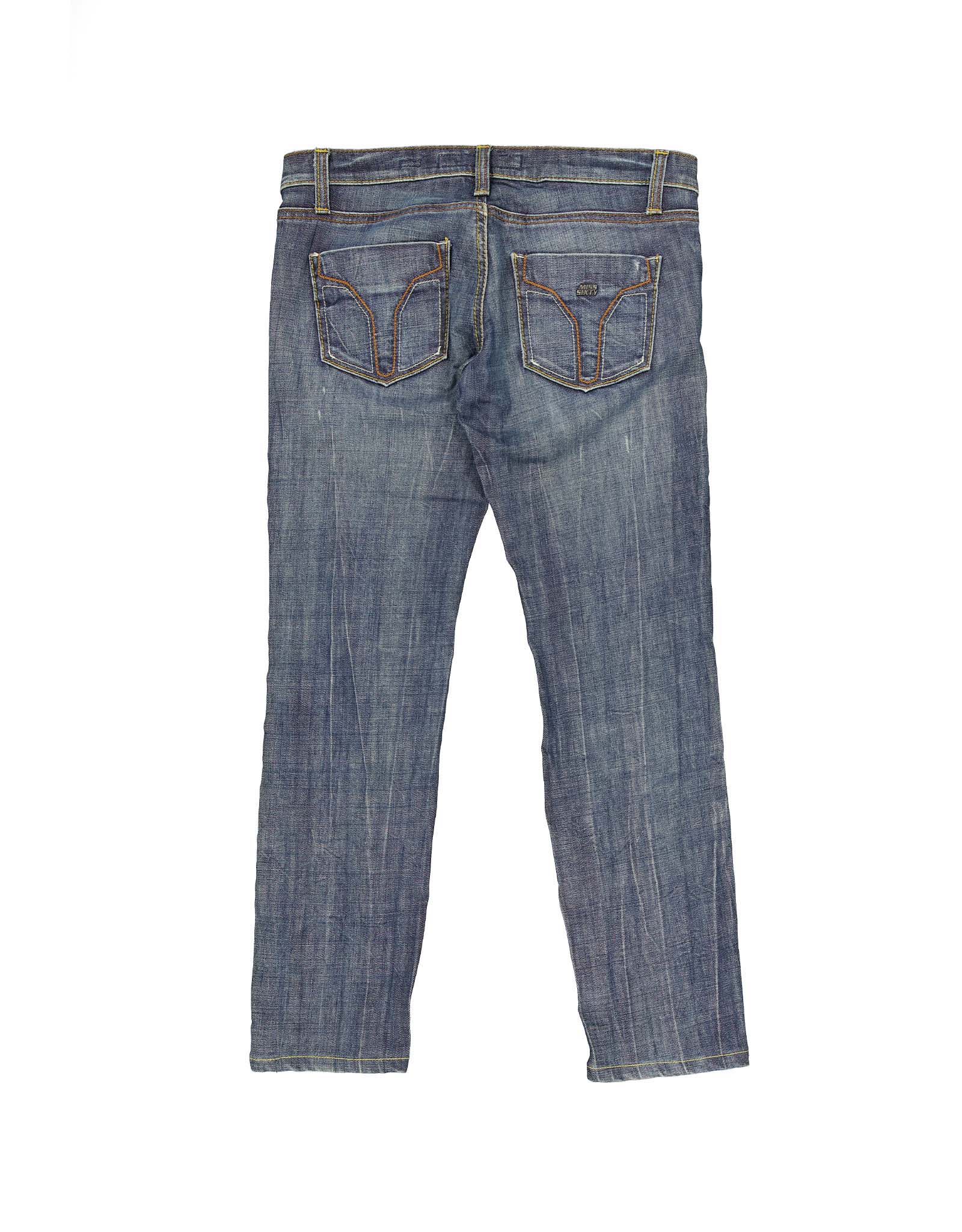 Miss Sixty vintage women's 00's blue Y2K jeans