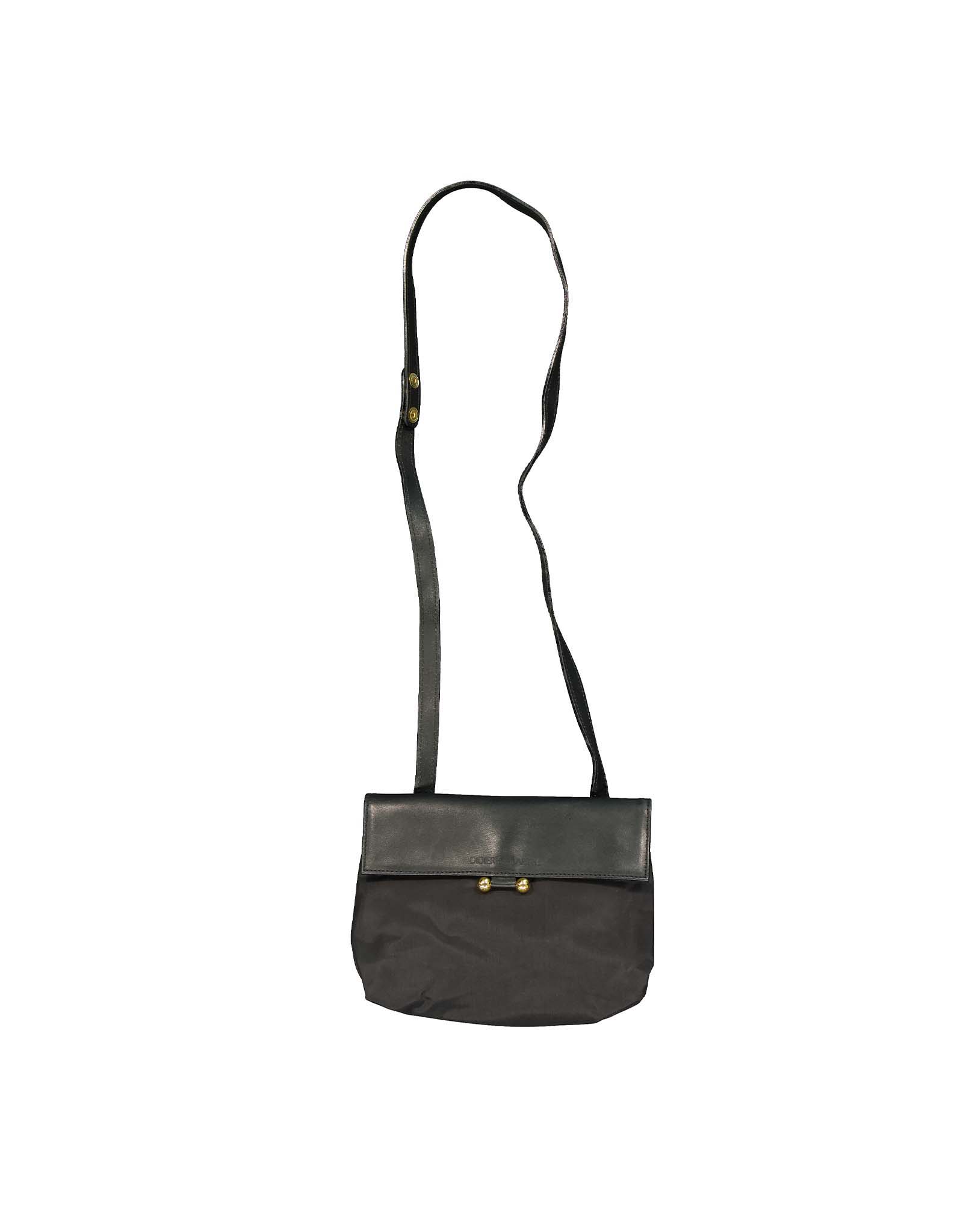 Didier Lamarthe vintage women's black crossbody bag