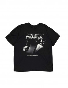 Vintage men's 00's black print T-shirt