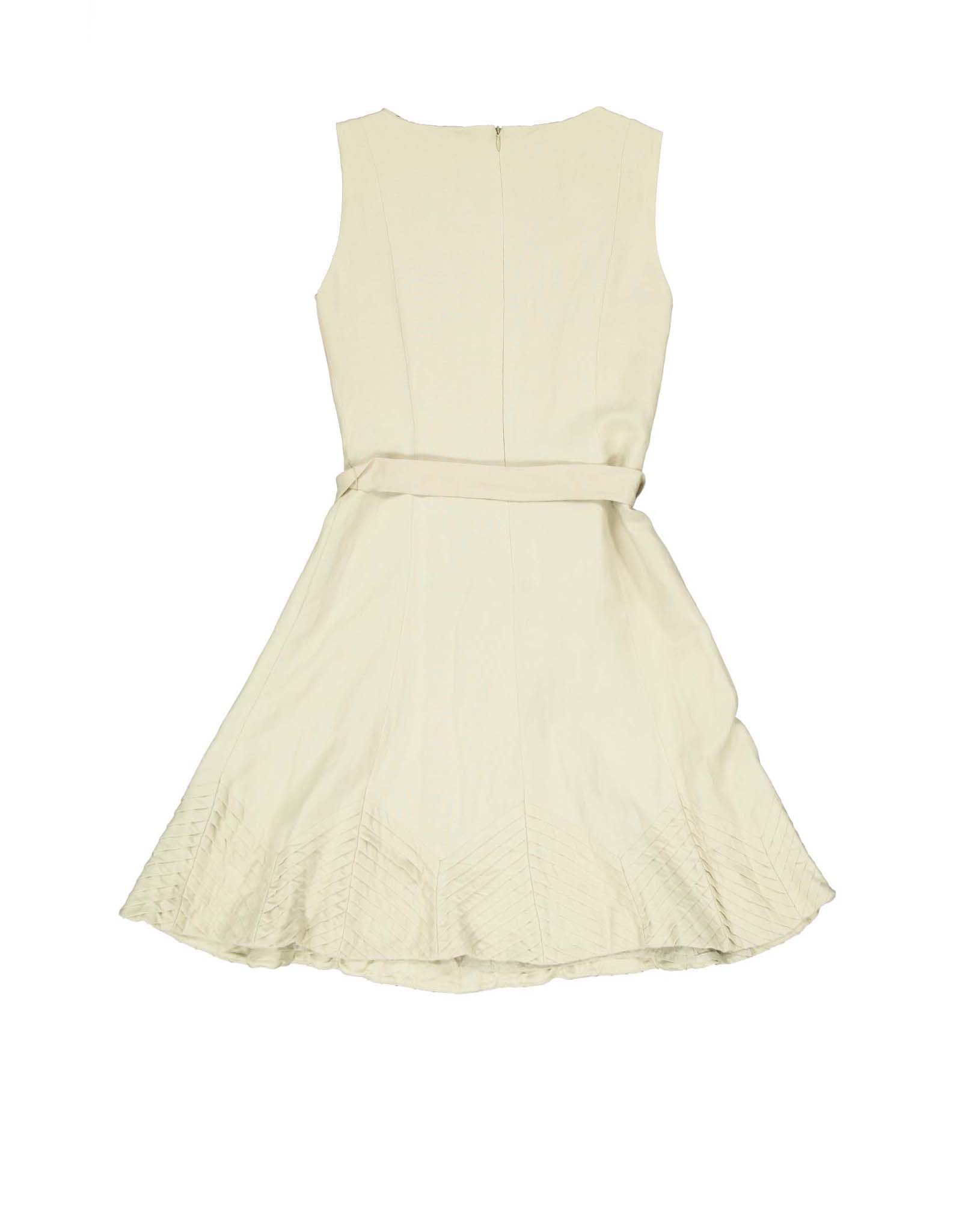 Calvin Klein women's beige linen blend dress Calvin Klein women's beige linen blend dress