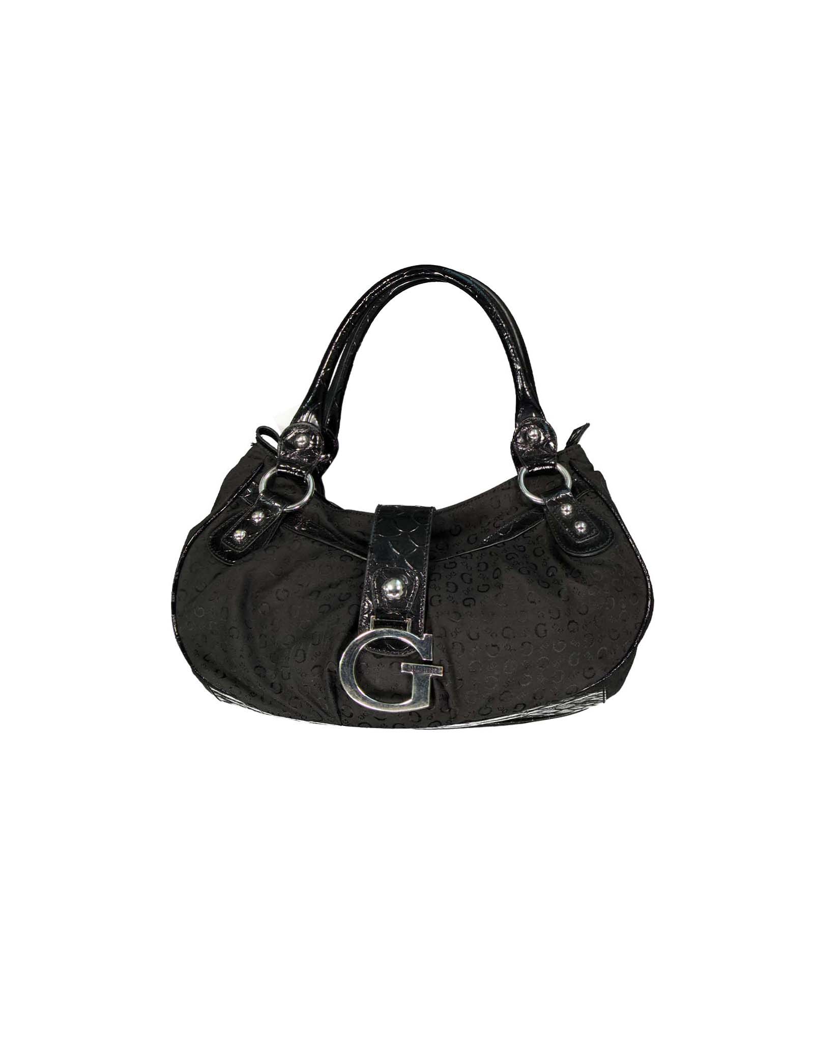 Guess women's black Y2K handbag