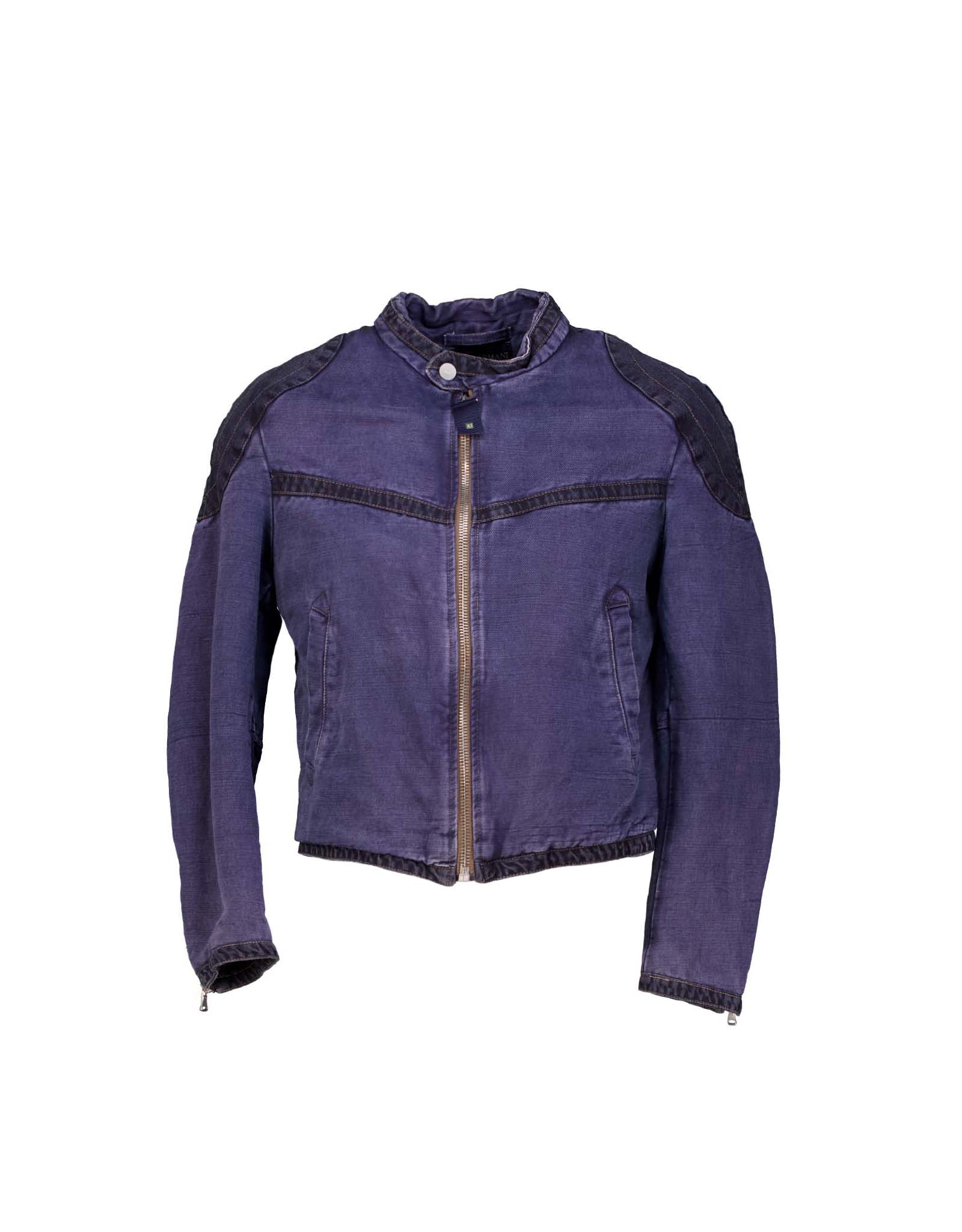 Armani Jeans men's blue denim jacket