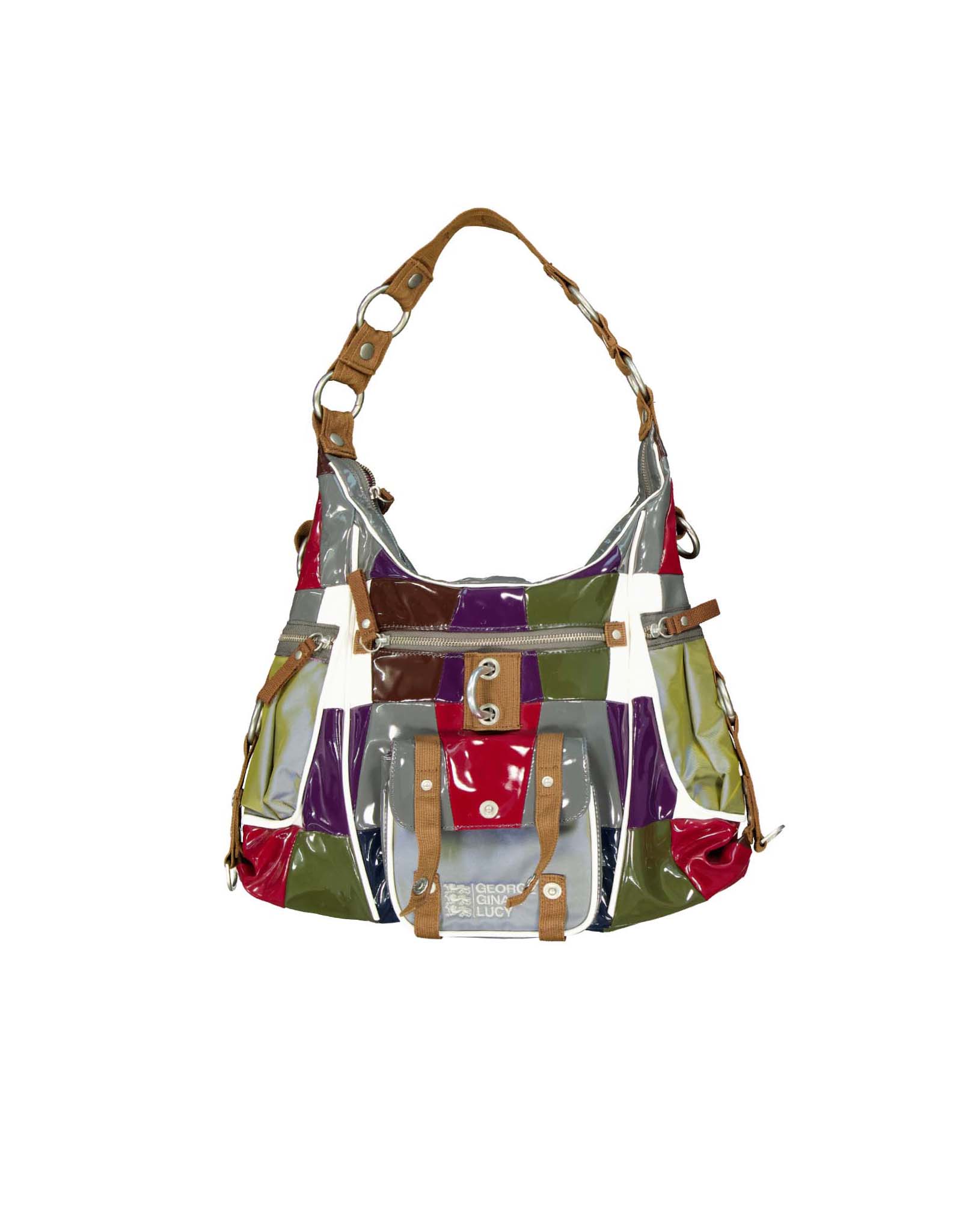 George Gina & Lucy vintage women's 00's multi checkered Y2K