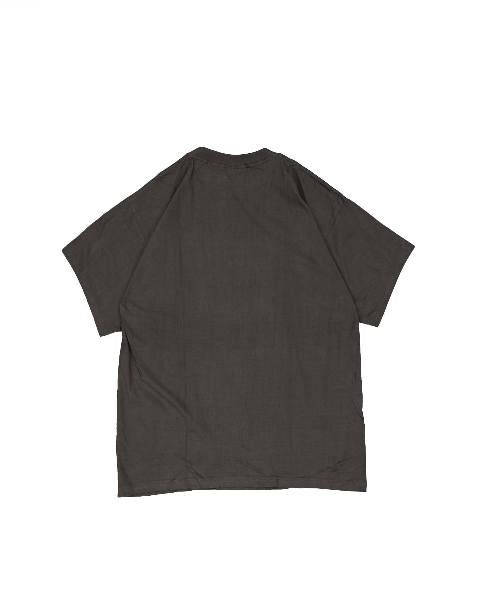 Brockum vintage men's 90's black print cotton T-shirt