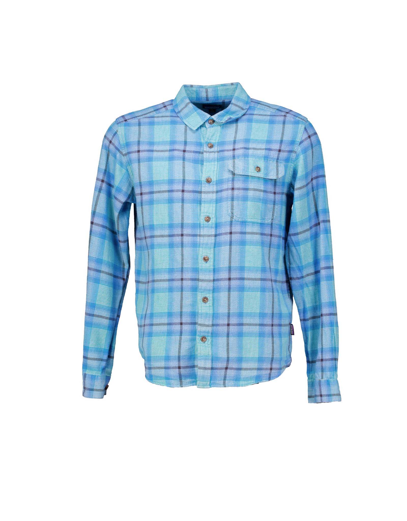 トップス 2000s Patagonia Organic Cotton Shirt Patagonia vintage men's 00's blue checkered cotton shirt
