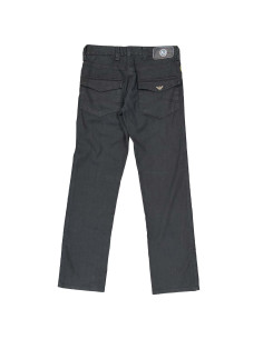 Armani Jeans men's black linen blend jeans