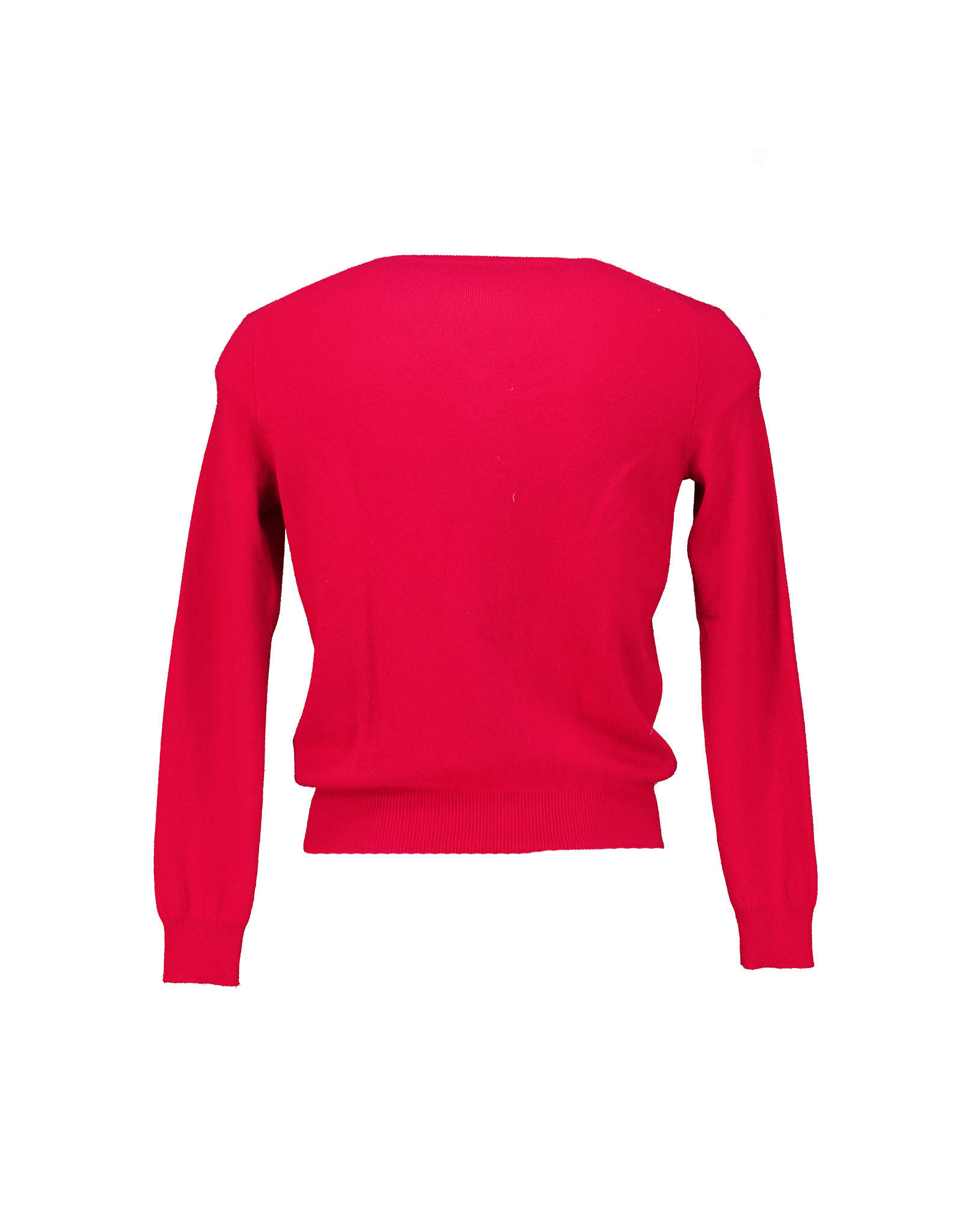 Polo Ralph Lauren men's red wool V-neck sweater
