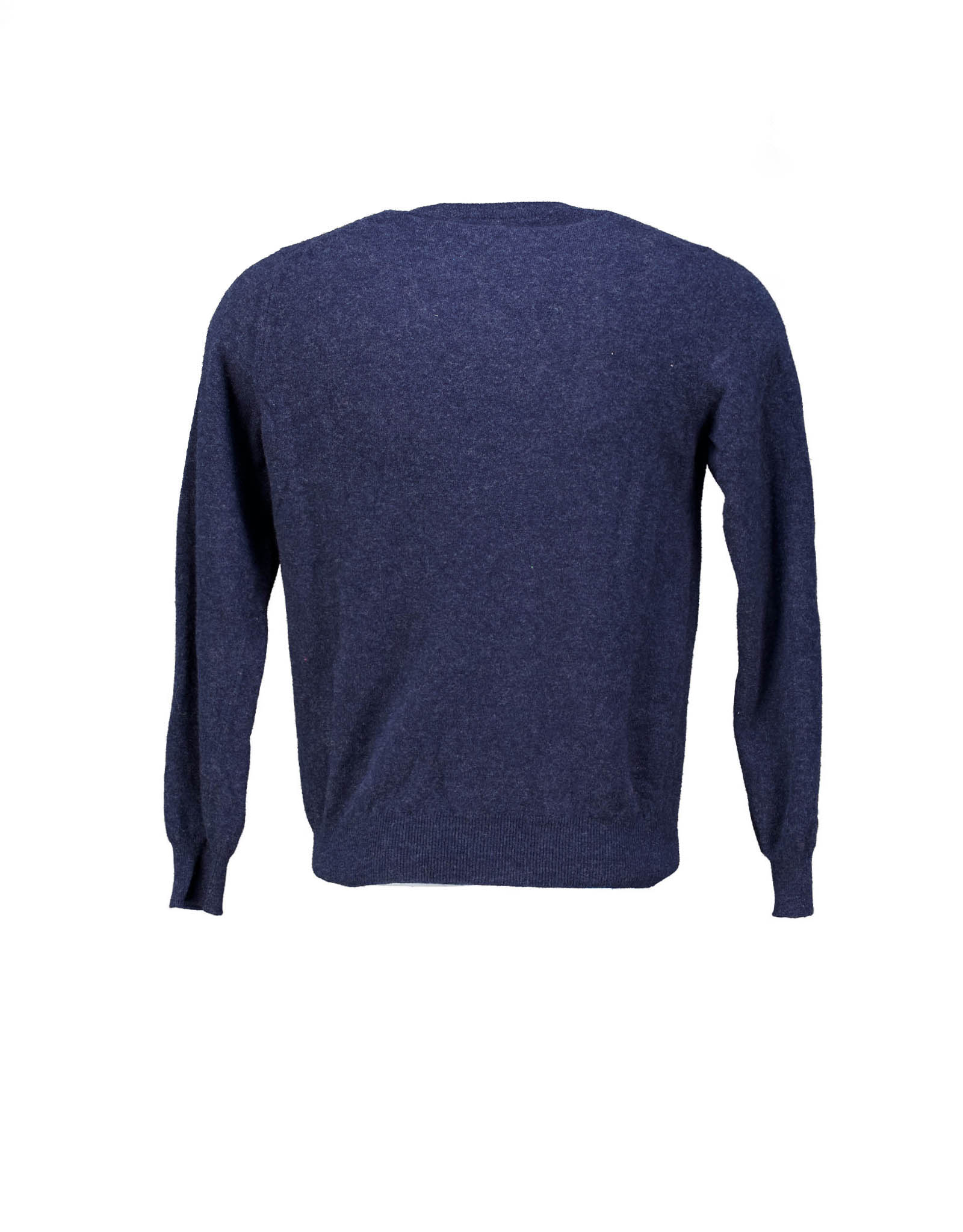 Moncler women's blue wool crew neck sweater